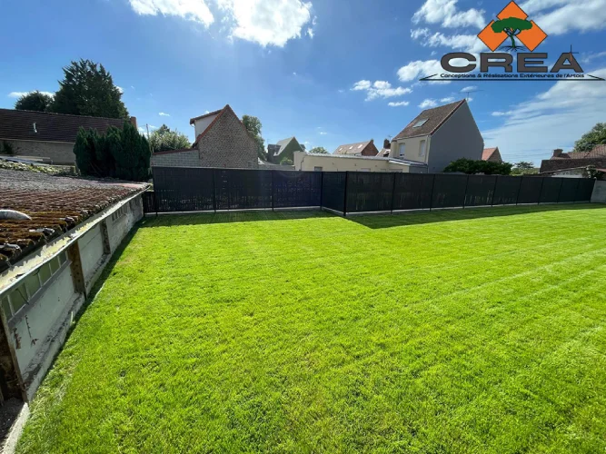 Chantier Biache 18 Gazon placage Biache