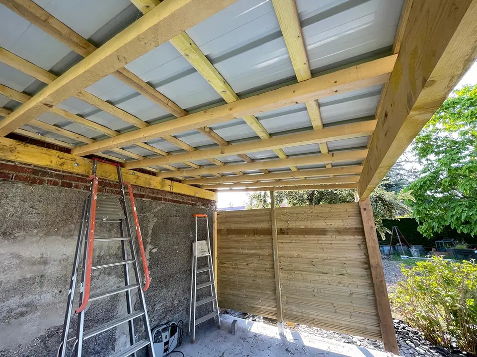 photo d'un abri de jardin