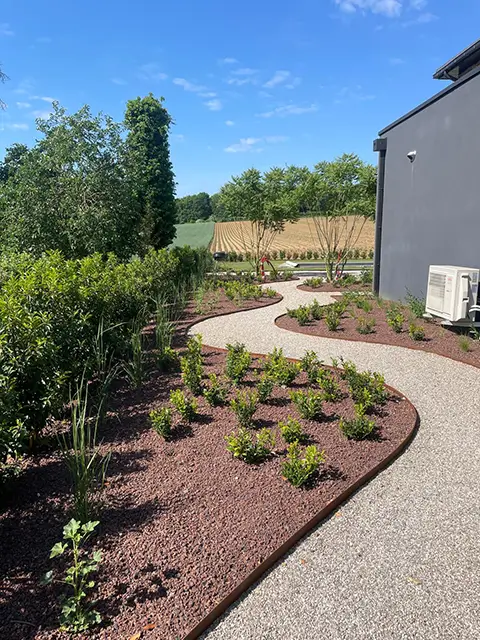 photo d'un paysage réalisé par créa