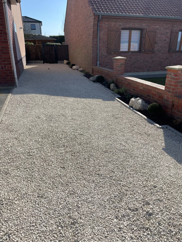 Graviers stabilisés