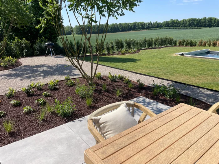 30 idées d'aménagement extérieur pour transformer votre jardin en 2026 4 photo d'un salon de jardin