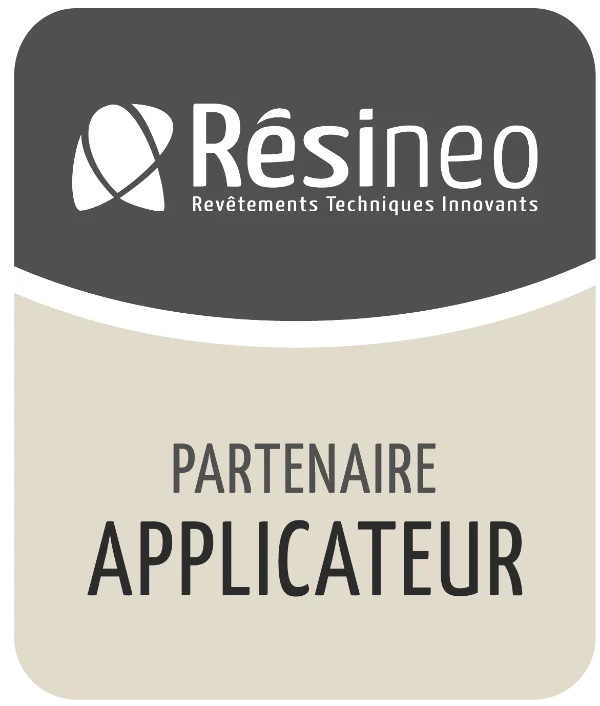 CREA devient Applicateur Agréé Résineo 1 logo résineo, revetements techniques innovants partenaire applicateur