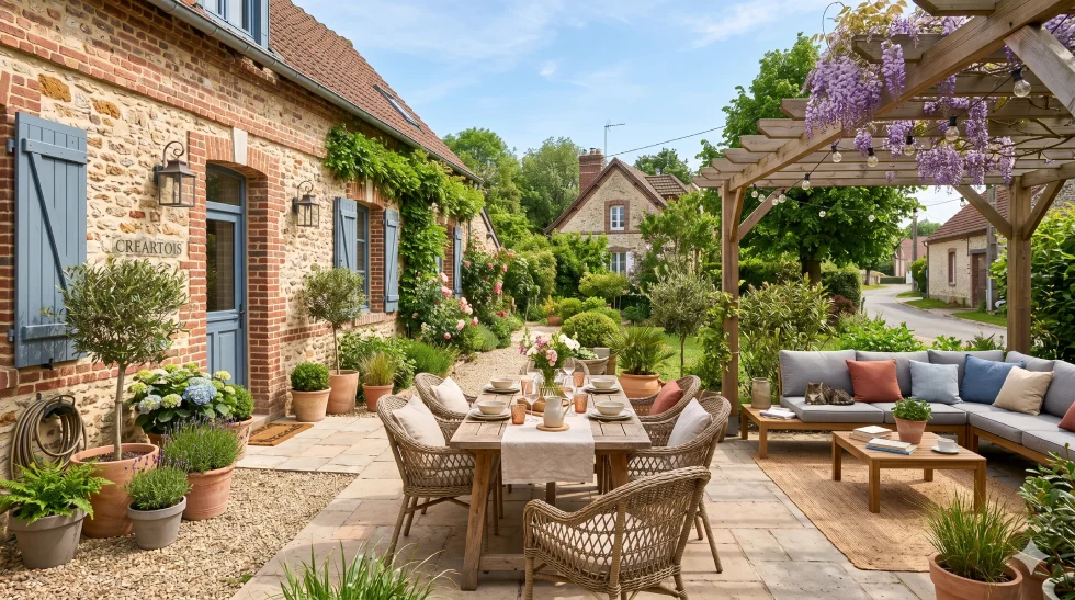 Comment réussir l&rsquo;aménagement d&rsquo;une terrasse devant sa maison : guide complet