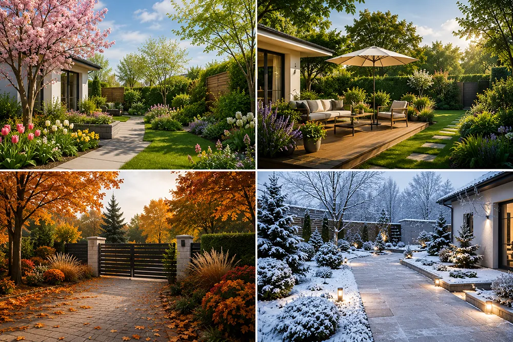 Profiter de son jardin en toutes saisons : comment adapter son extérieur au climat des Hauts-de-France ?